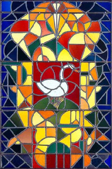 Theo van Doesburg Stained-glass Composition I.